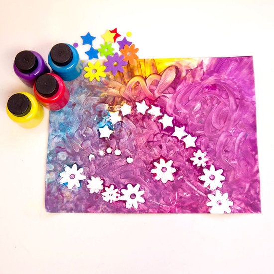 Finger painting craft idea Finger painting craft idea