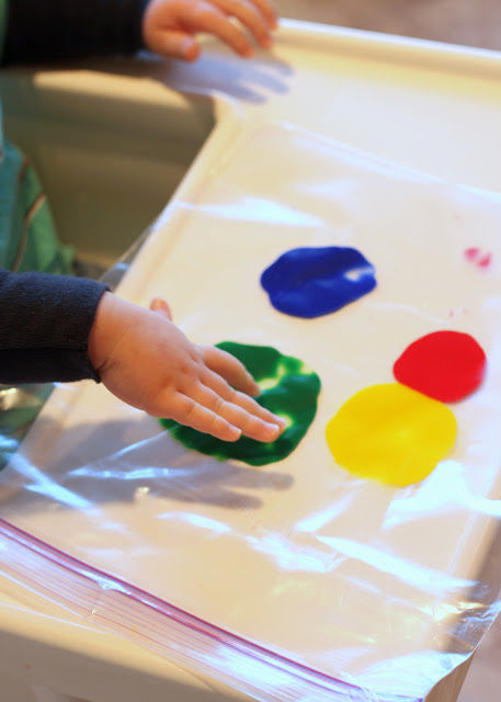 Finger painting