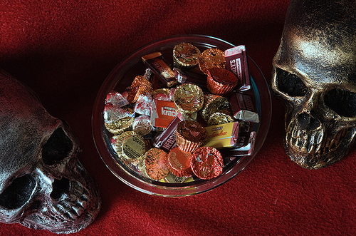 Bowl of halloween candy Bowl of halloween candy