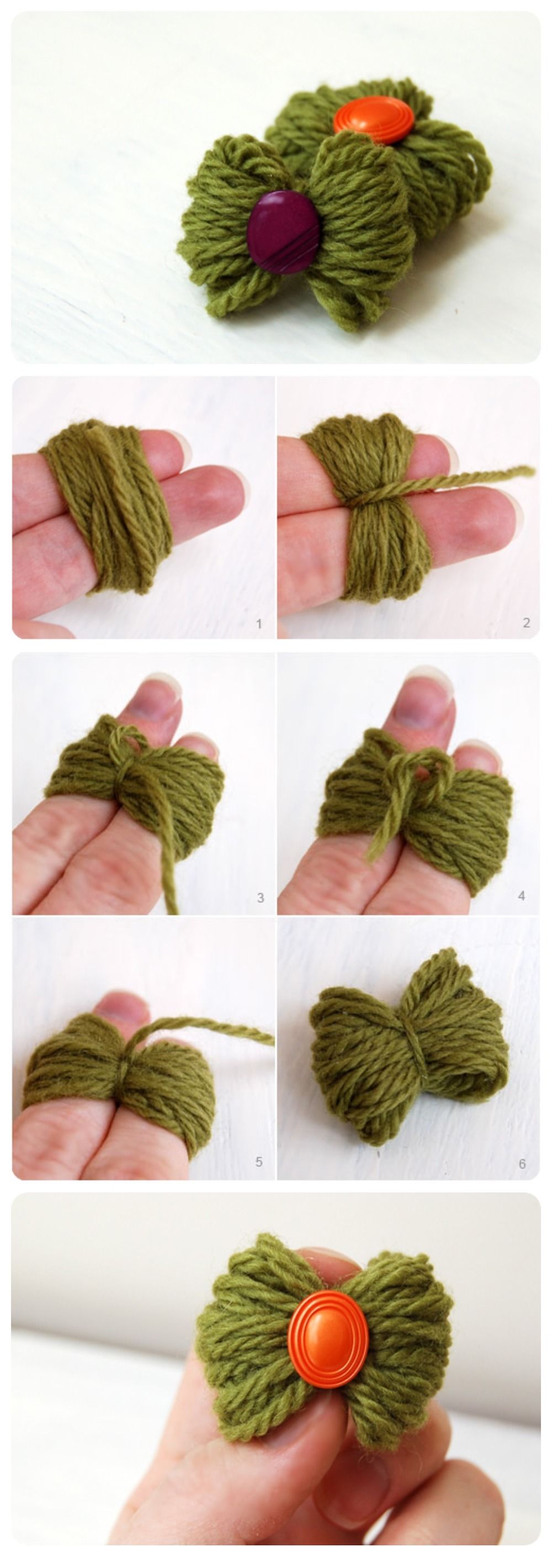Petite Yarn Bow Petite Yarn Bow