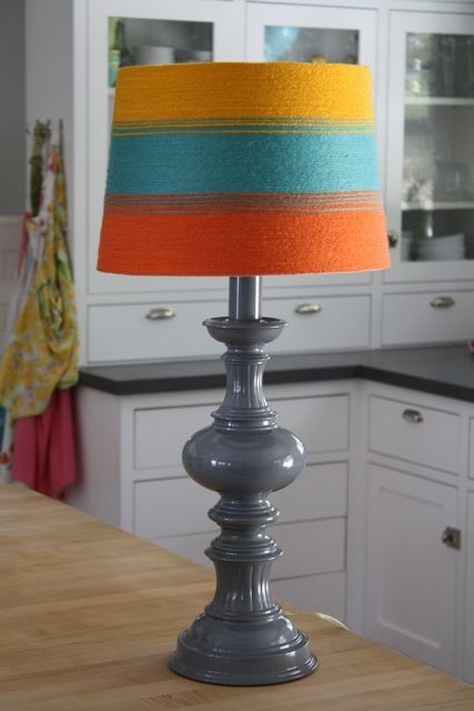 Yarn Lamp