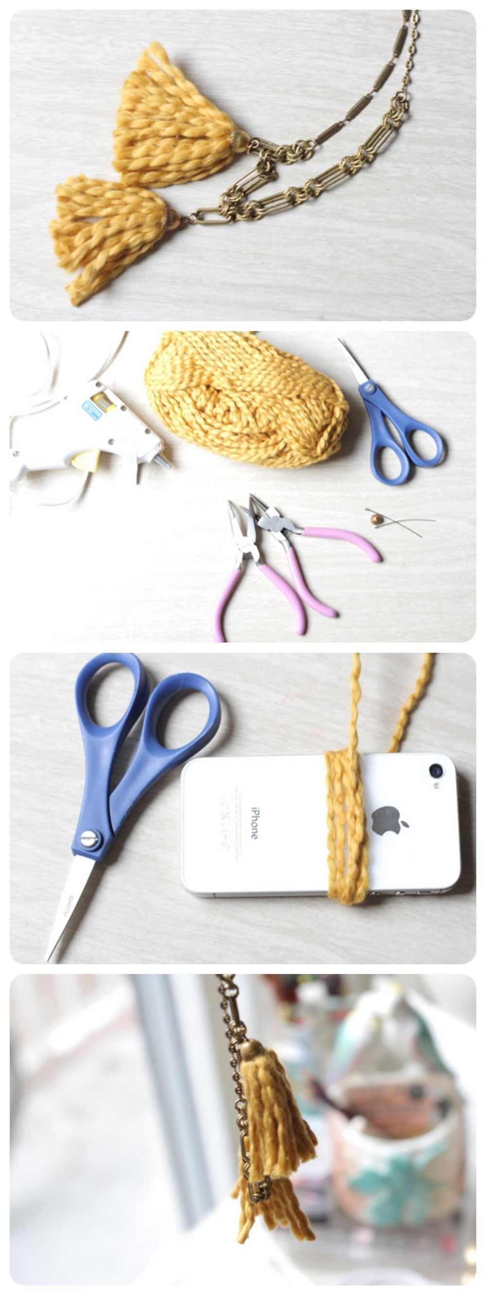 DIY Tassel Necklace
