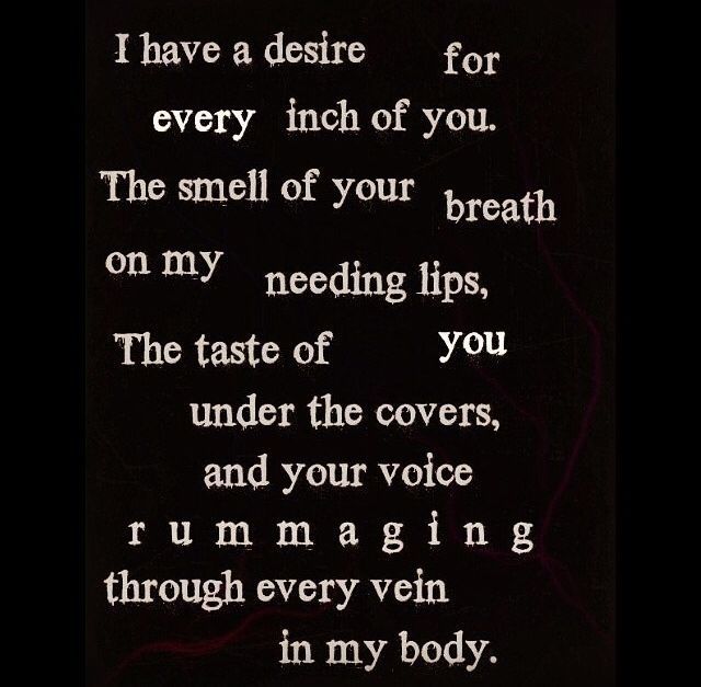 I Have A Desire