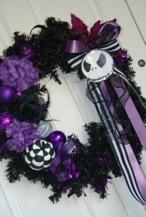 Jack Skellington Wreath