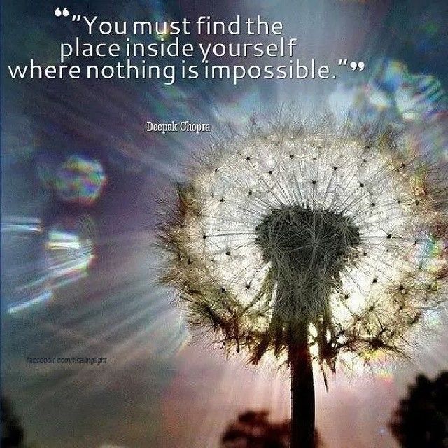 Nothing is impossible
