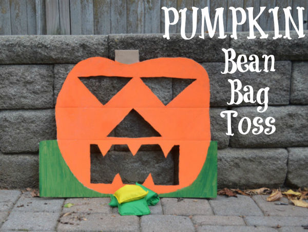 Pumpkin bean bag toss Pumpkin bean bag toss