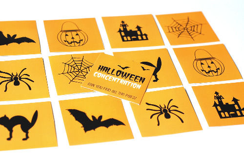 Halloween Concentration Game Halloween Concentration Game