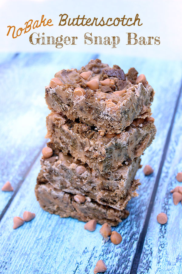 Butterscotch ginger snap bars Butterscotch ginger snap bars