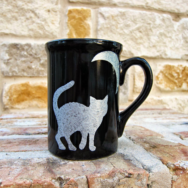 DIY Painted Halloween Mug DIY Painted Halloween Mug