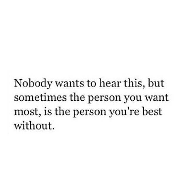 Nobody wants to hear Nobody wants to hear