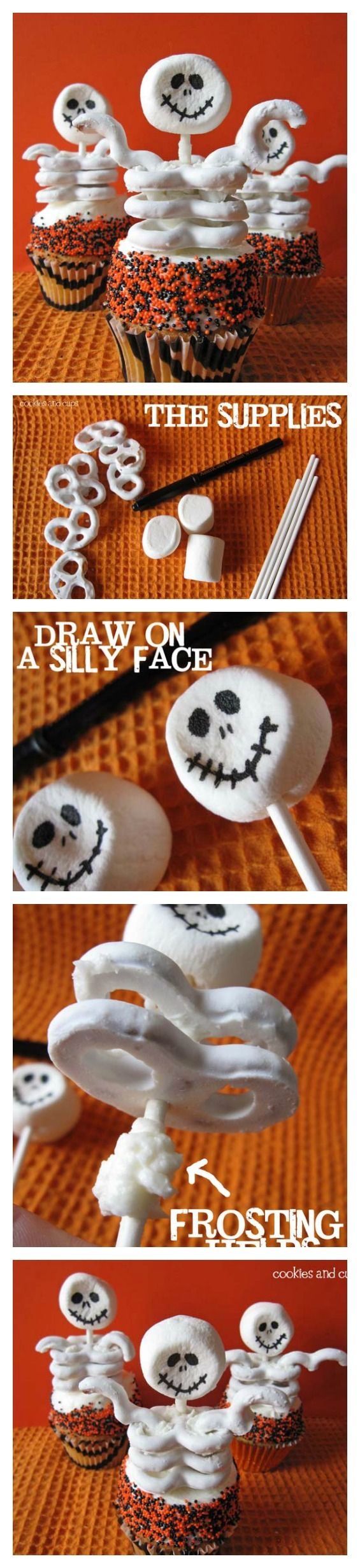 DIY Halloween Ghost Cupcakes DIY Halloween Ghost Cupcakes