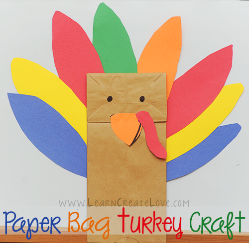 Paper Bag Turkey Craft