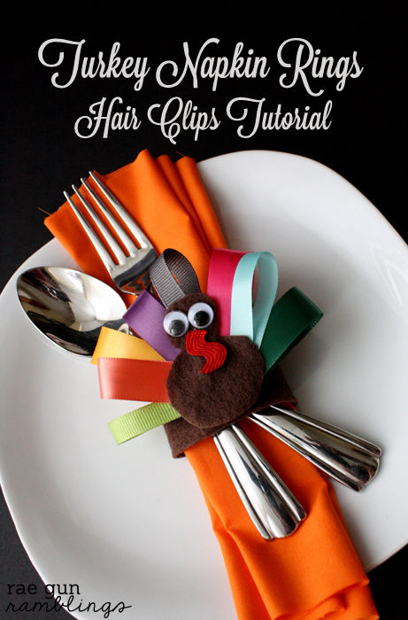 Turkey napkin rings Turkey napkin rings