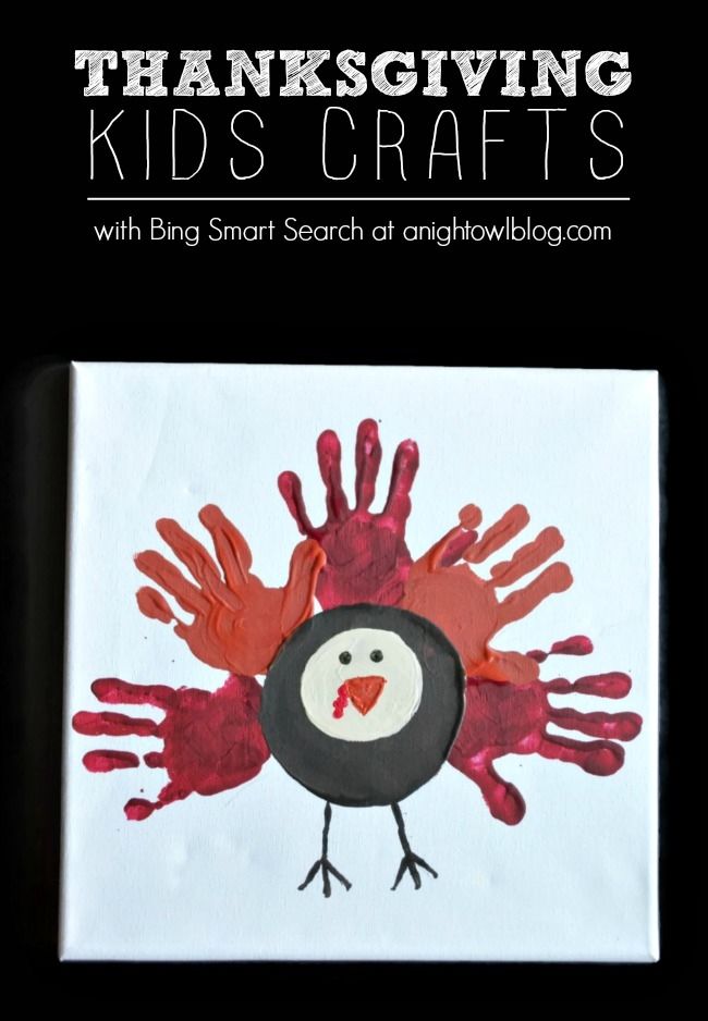 Thanksgiving kids craft painting