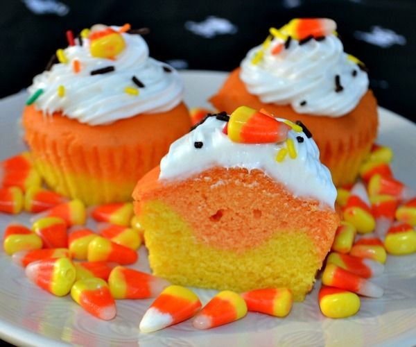 Candy Corn Cupcakes Candy Corn Cupcakes