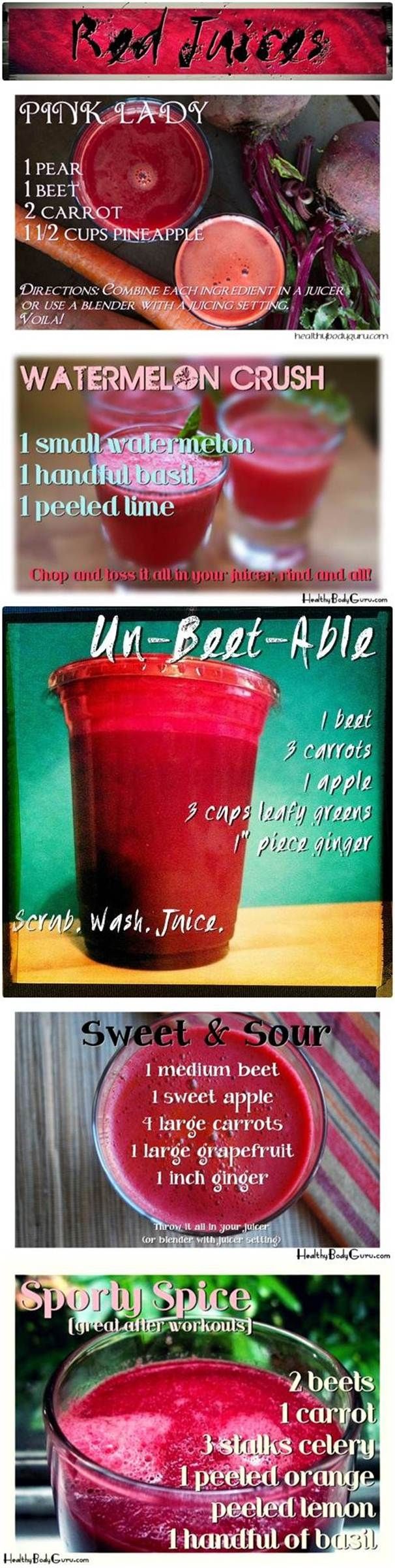 Red Juices