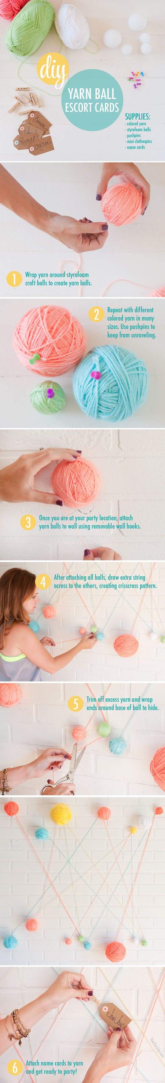 Yarn Ball Display