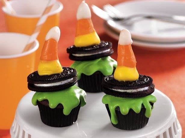 Melted Witch Cupcakes Melted Witch Cupcakes