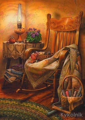 Grandma's Chair in the Fall