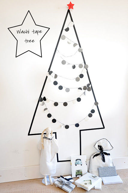 Washi tape tree Washi tape tree