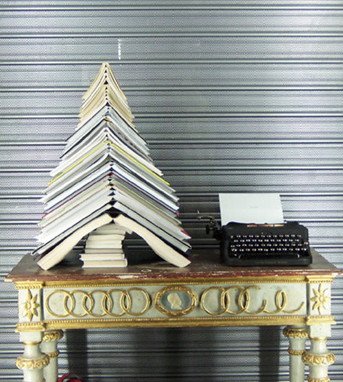Book Christmas Tree Book Christmas Tree