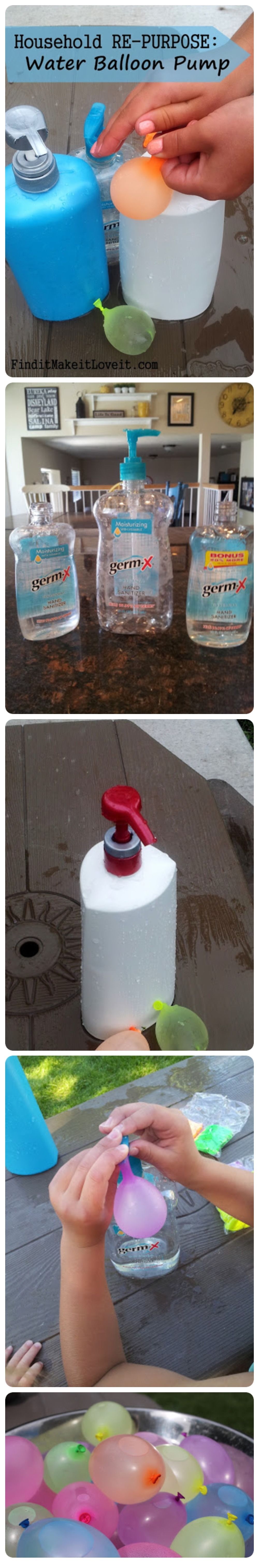 Water balloon pump