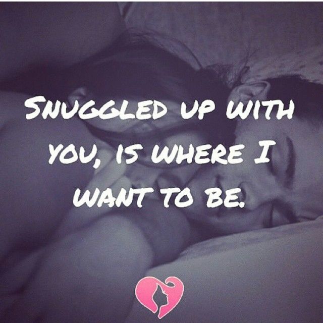 Snuggled Up With You