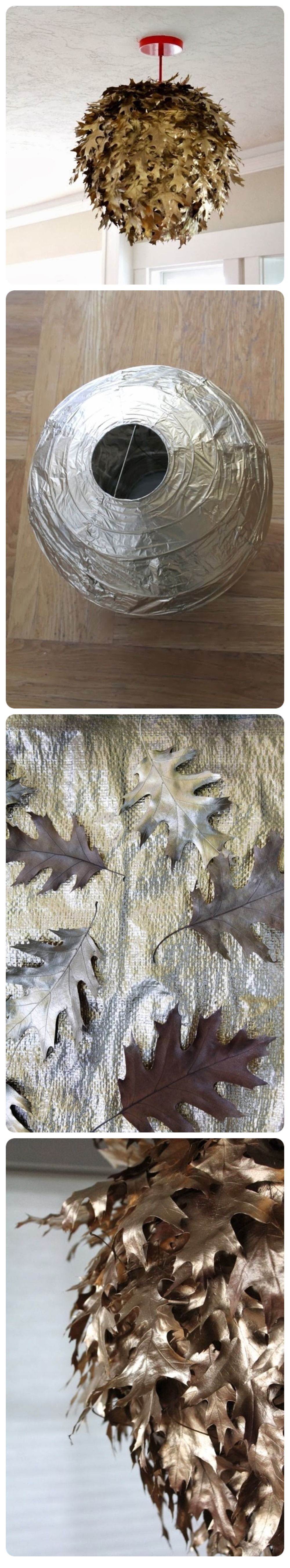 Fallen leaf lantern