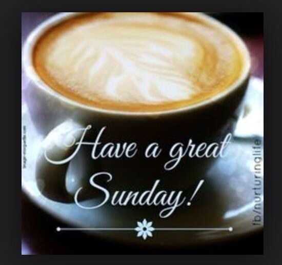 Have a great Sunday