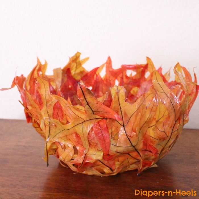 DIy Leaf Bowl