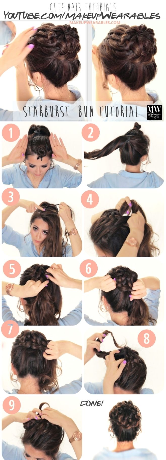 DIY Braided Bun