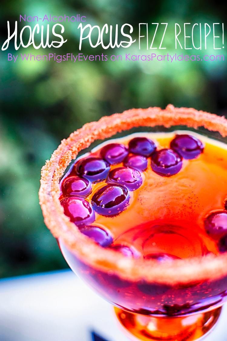 Hocus Pocus Drink Recipes