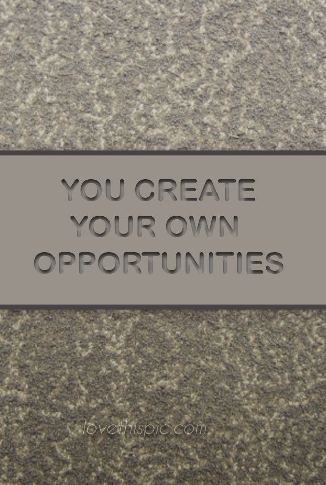 Opportunities 
