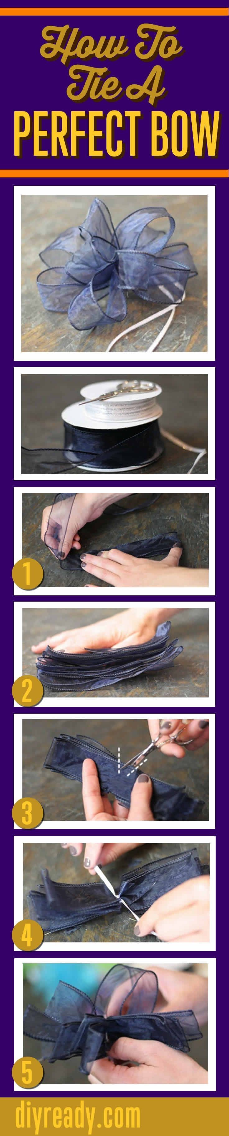 DIY Perfect Bow