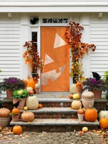 Jack O Lantern Door Jack O Lantern Door