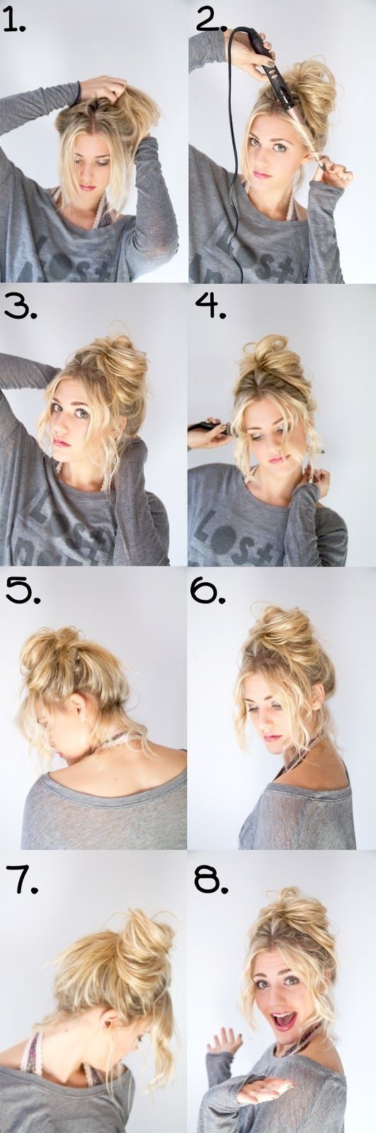 DIY Messy Updo