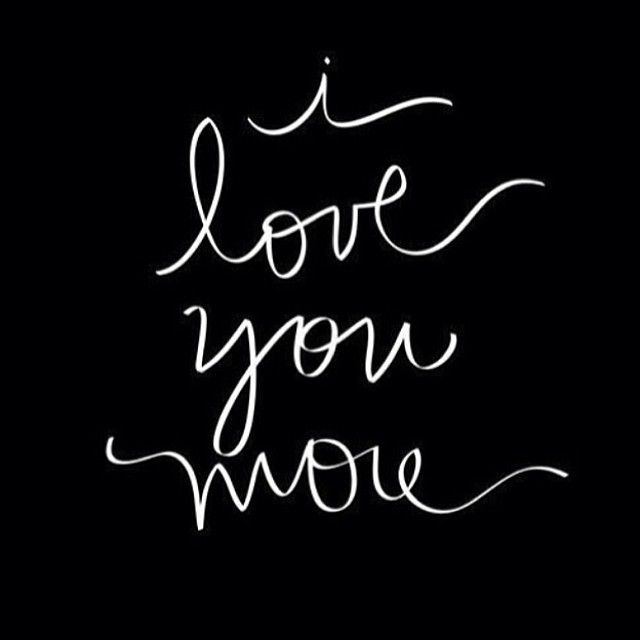 Love You More Love You More