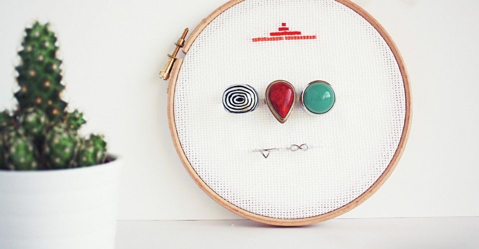 DIY Ring Holder with embroidery hoop DIY Ring Holder with embroidery hoop