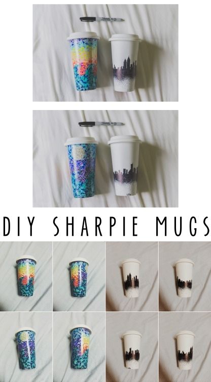 DIY Sharpie Mugs