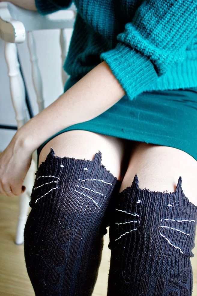 DIY Cat Socks