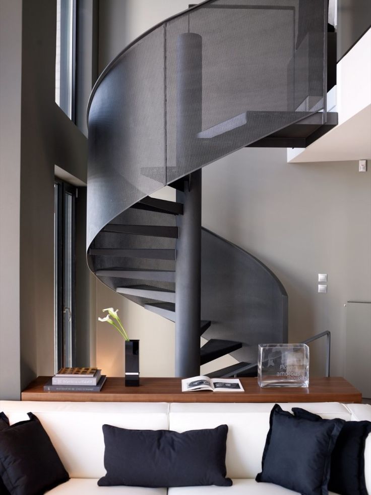 Modern Winding Staircase