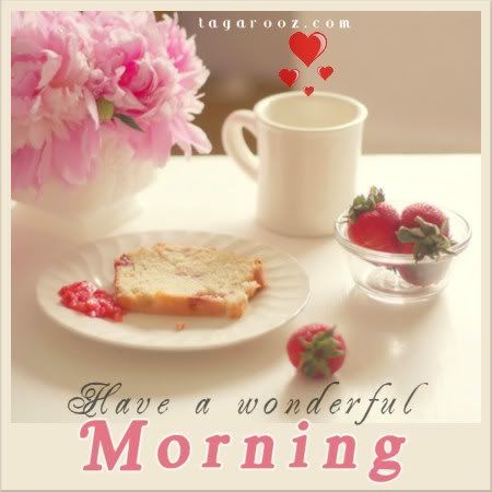 Have a wonderful morning