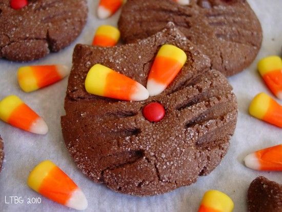 Halloween Black Cat Cookies Halloween Black Cat Cookies