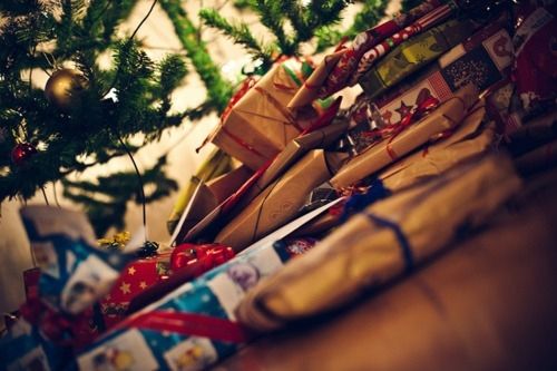 Wrapped Christmas Presents Wrapped Christmas Presents