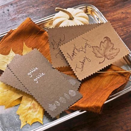 Thanksgiving card tray Thanksgiving card tray