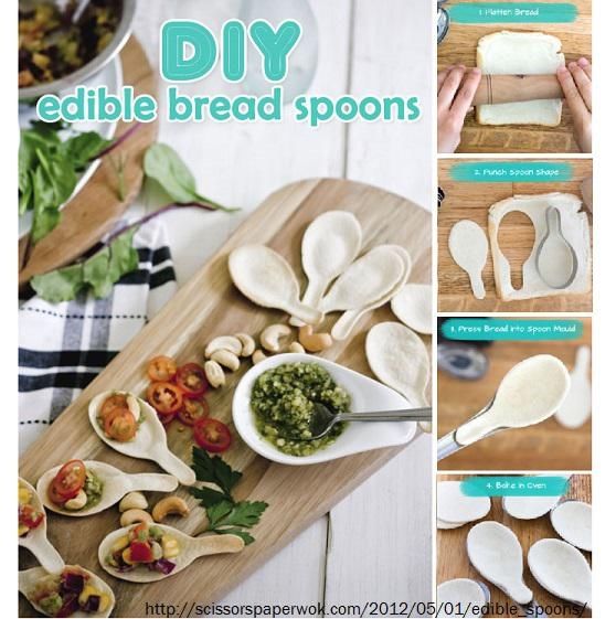 DIY Edible Spoons DIY Edible Spoons