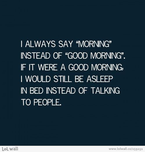 Morning