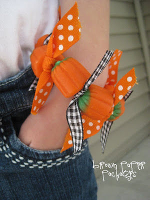 Candy Pumpkin Bracelets Candy Pumpkin Bracelets