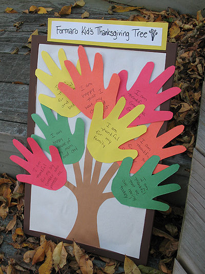 Thanksgiving tree craft Thanksgiving tree craft