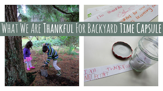 Thanksgiving time capsule Thanksgiving time capsule